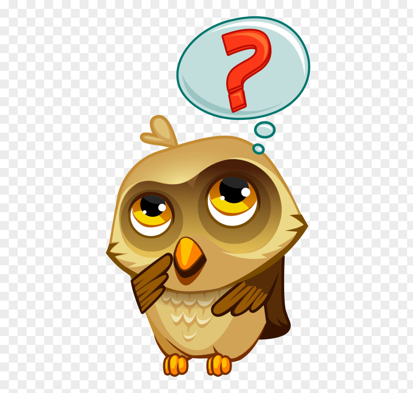 Cute Owl Image Cartoon Vector Graphics Design PNG