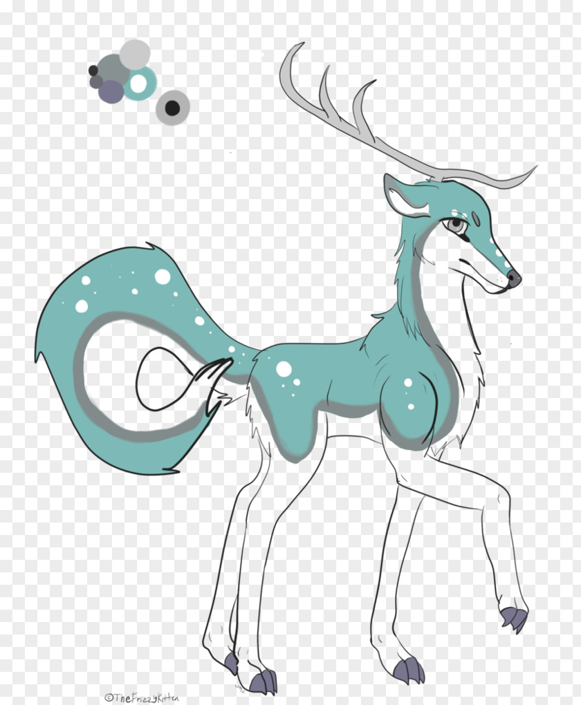 Deer Fox Reindeer Gray Wolf Horn Kitten PNG