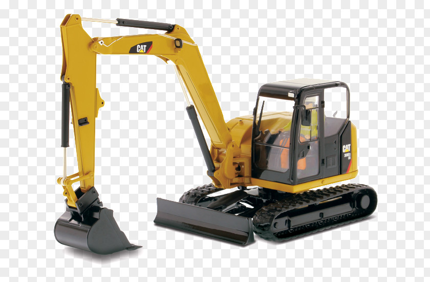 Excavator Caterpillar Inc. Die-cast Toy Loader Hydraulics PNG