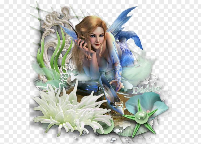 Fairy Mermaid Painting Lutin PNG