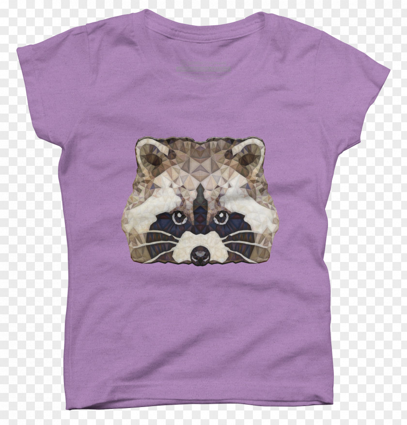 Tshirt T-shirt Raccoon Canvas Print Sleeve PNG