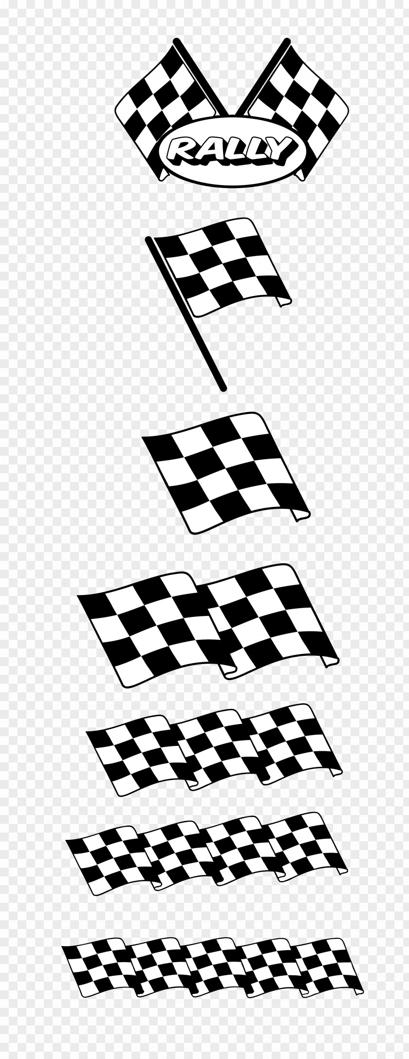Vector Black And White Racing Flags Euclidean Adobe Illustrator PNG