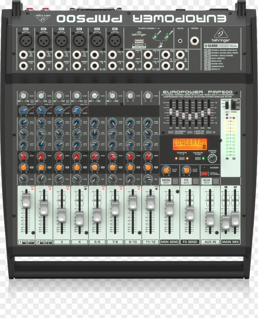 Ajy Kbybb Audio Mixers BEHRINGER Europower PMP500 PMP4000 Loudspeaker PNG