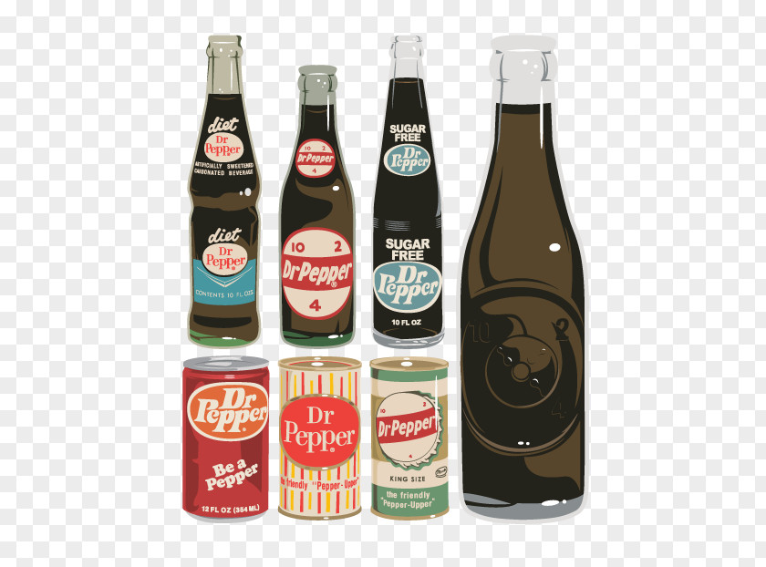Beer Fizzy Drinks Bottle Coca-Cola Dr Pepper PNG