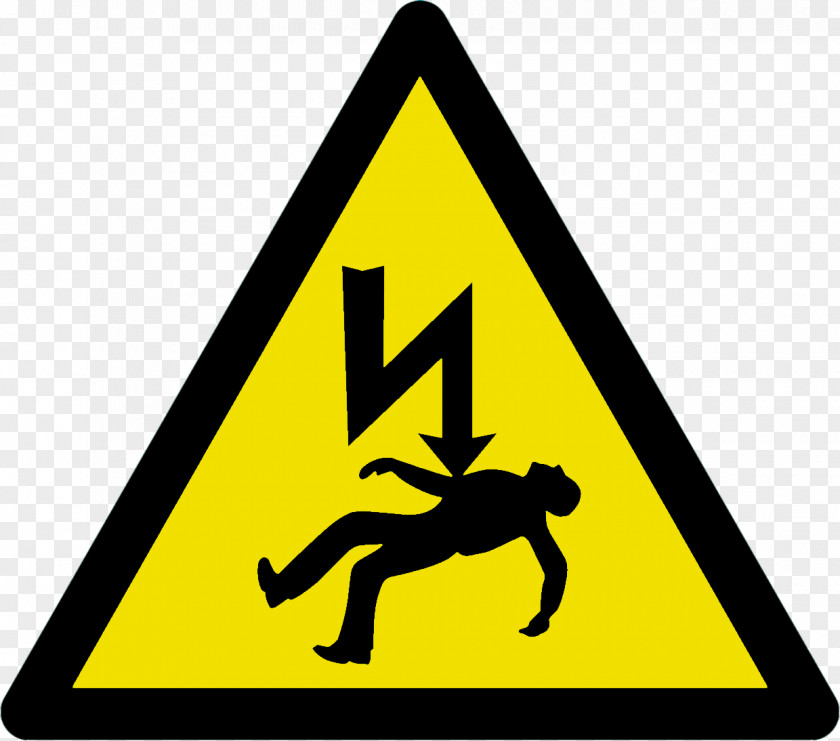 Electricity Hazard Symbol Warning Sign Safety PNG