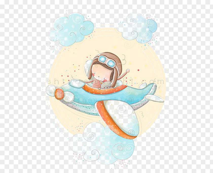 Fly Kids Airplane Paper Baby Shower Drawing Child PNG
