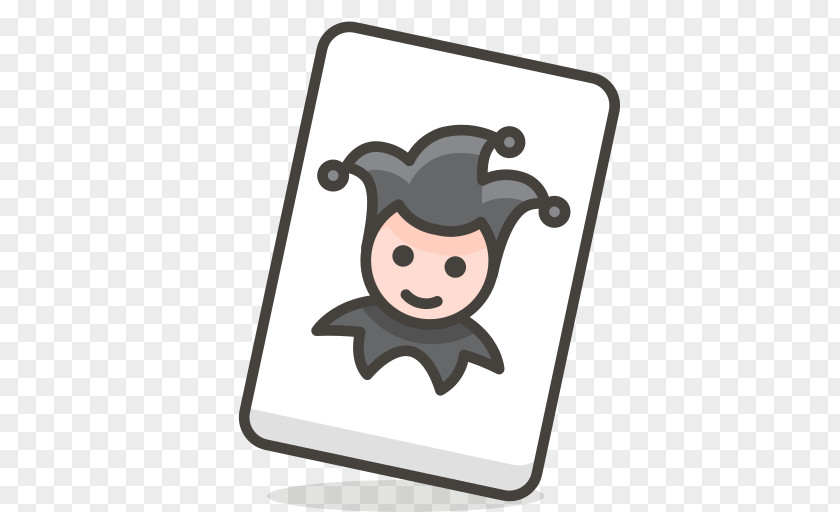 Goldborder Icon Joker Emoji Symbol PNG