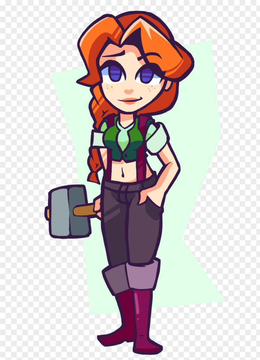 Leah Stardew Valley Fan Art Drawing DeviantArt PNG