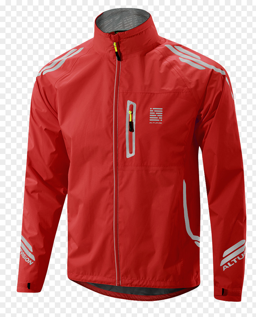 Red Jacket Shell Top Clothing Bicycle PNG