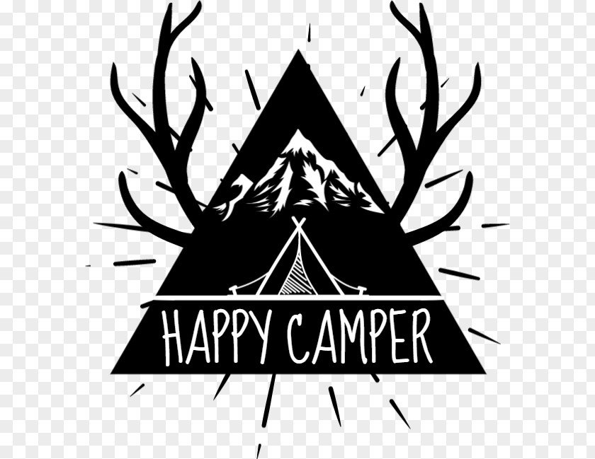 Camper Female Logo Child Design PNG