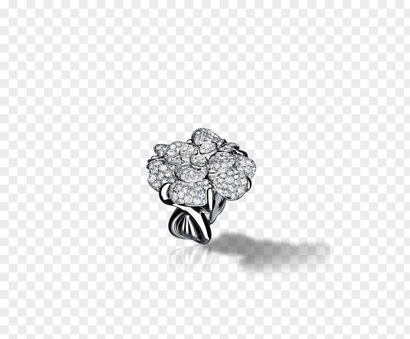 Chanel Flower Ring 18k Jewellery Sortija Diamond PNG