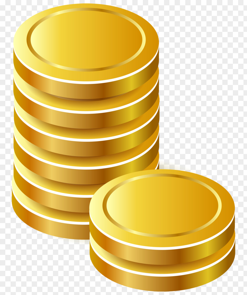 Coin Gold Clip Art PNG