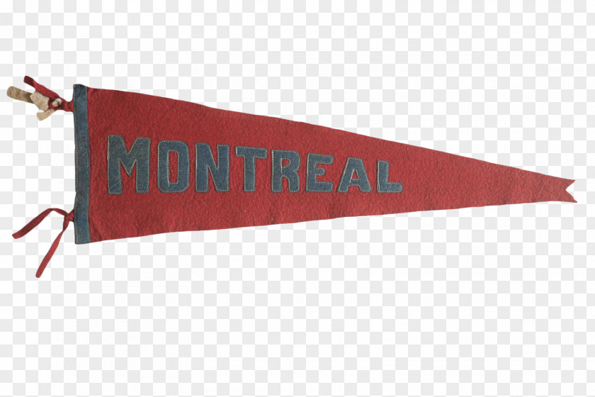 Flag Montreal Felt Pennon Union Jack PNG