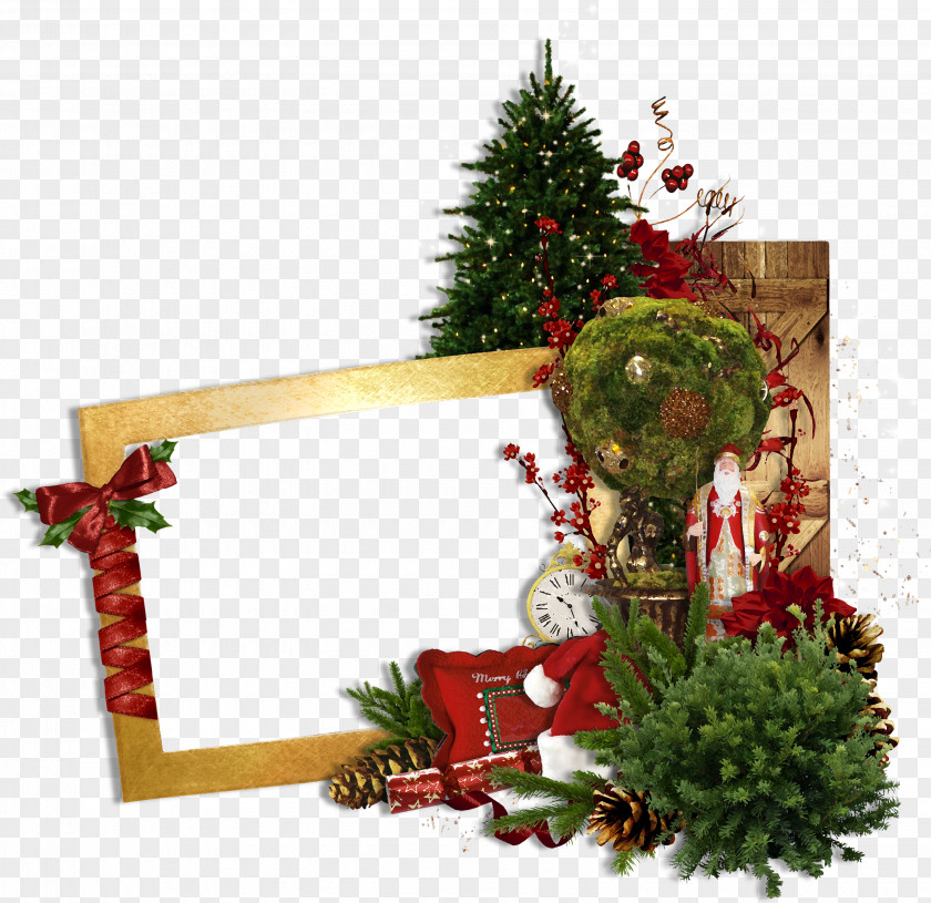 Tag Christmas Picture Frames PNG