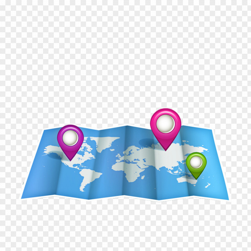 World Map And Surface Globe Icon PNG