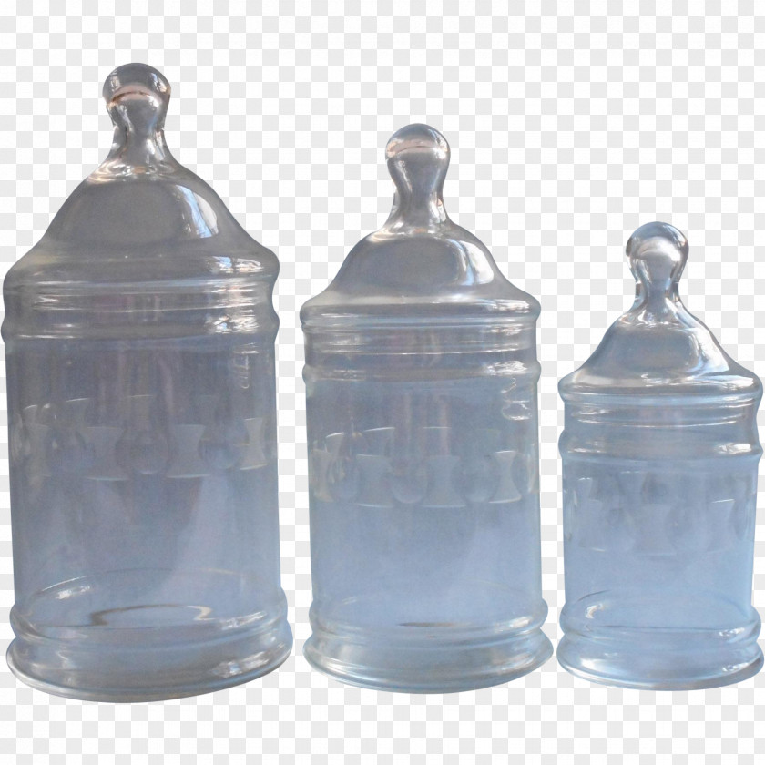 Apothecary Glass Bottle Food Storage Containers Mason Jar PNG