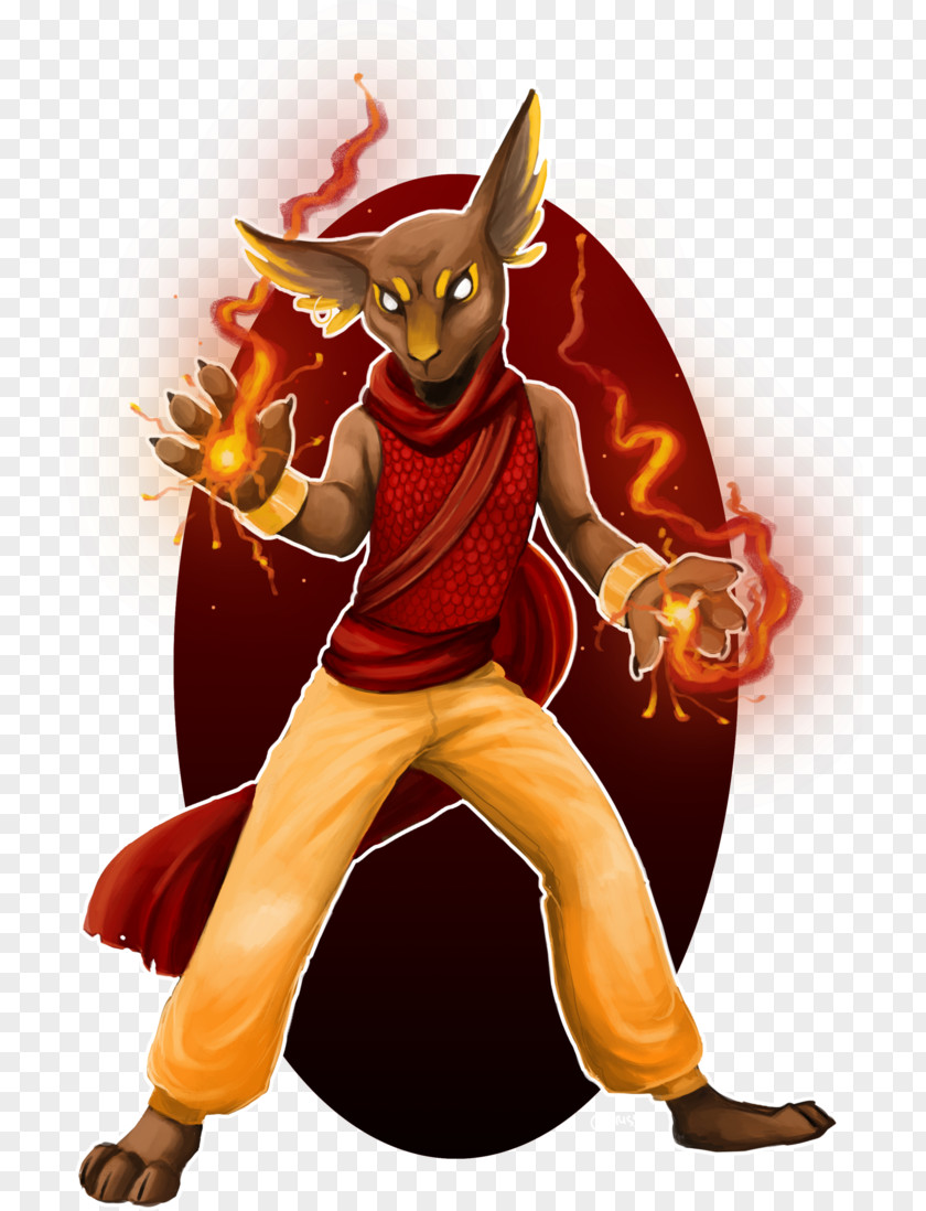 Dynamic Shading Demon Illustration Cartoon Action & Toy Figures Legendary Creature PNG