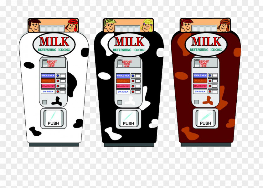 Milk Vending Machines Clip Art PNG