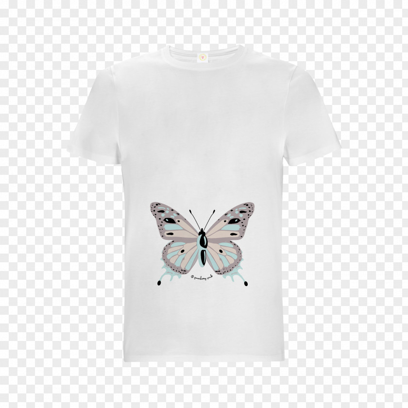 T-shirt Butterfly Sleeve Pollinator Font PNG