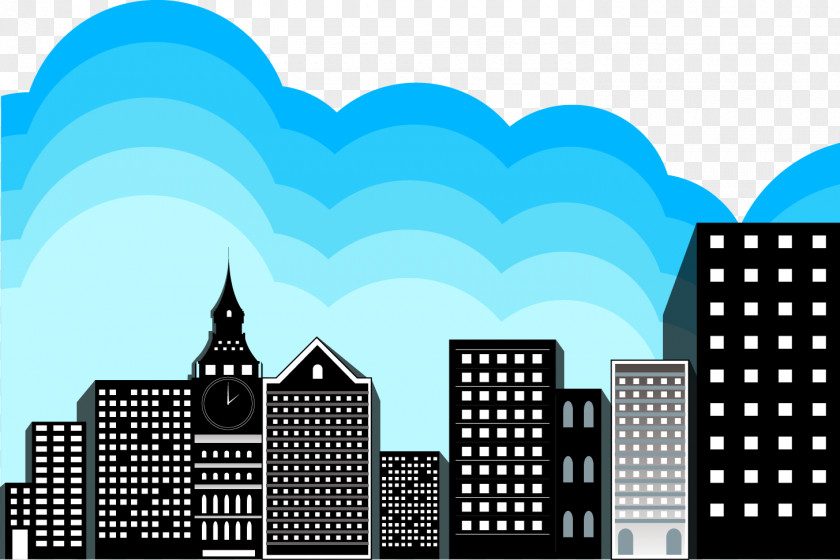 Vector City Building Euclidean PNG