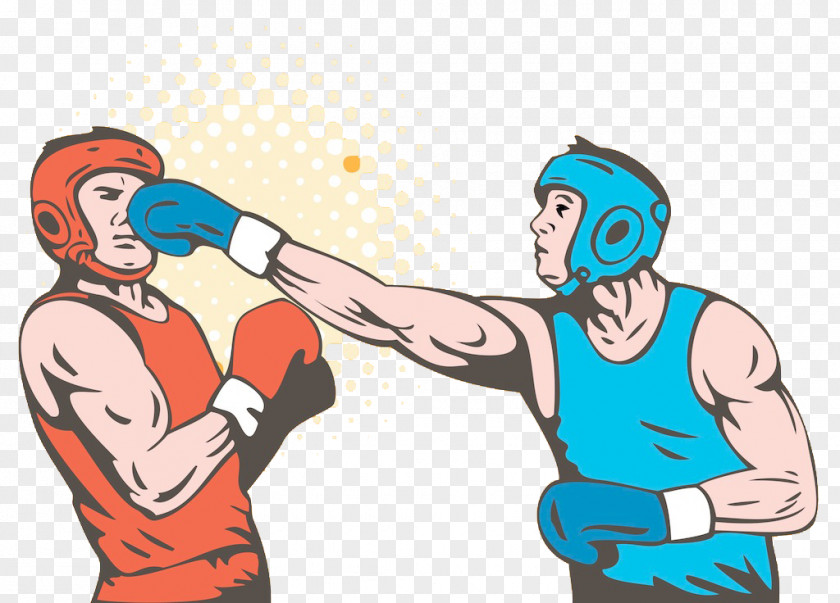 Boxing Boxer Glove Punch Knockout Sparring PNG