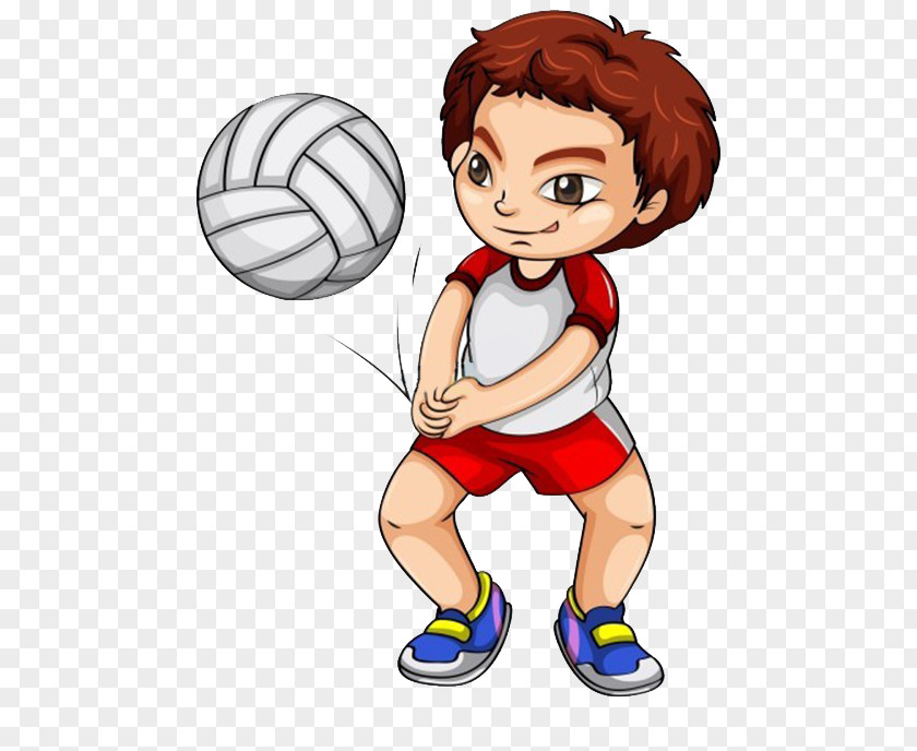 Bunting Volleyball Player Euclidean Vector Illustration PNG