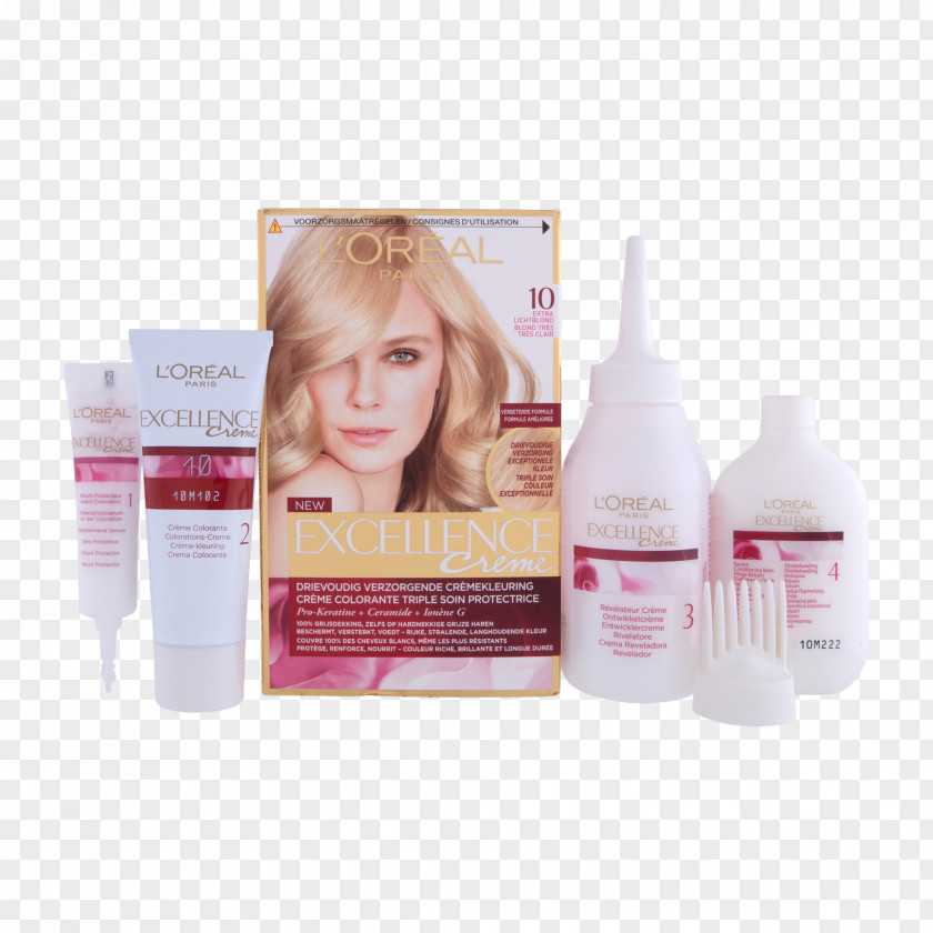 L'Oréal Cream Hair Coloring LÓreal Lotion Cosmetics PNG