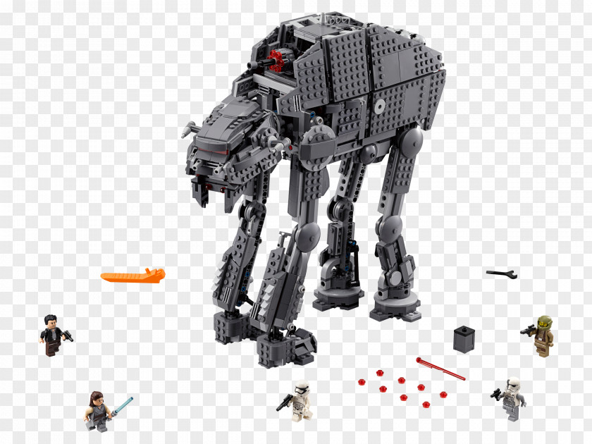 Star Wars LEGO 75189 First Order Heavy Assault Walker Lego Rey PNG