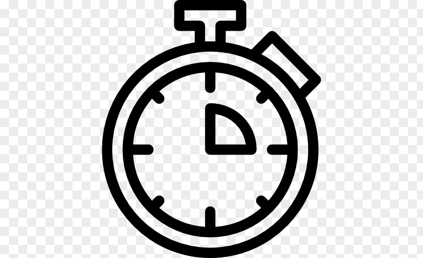 Stopwatch Project Lift Icon Design PNG