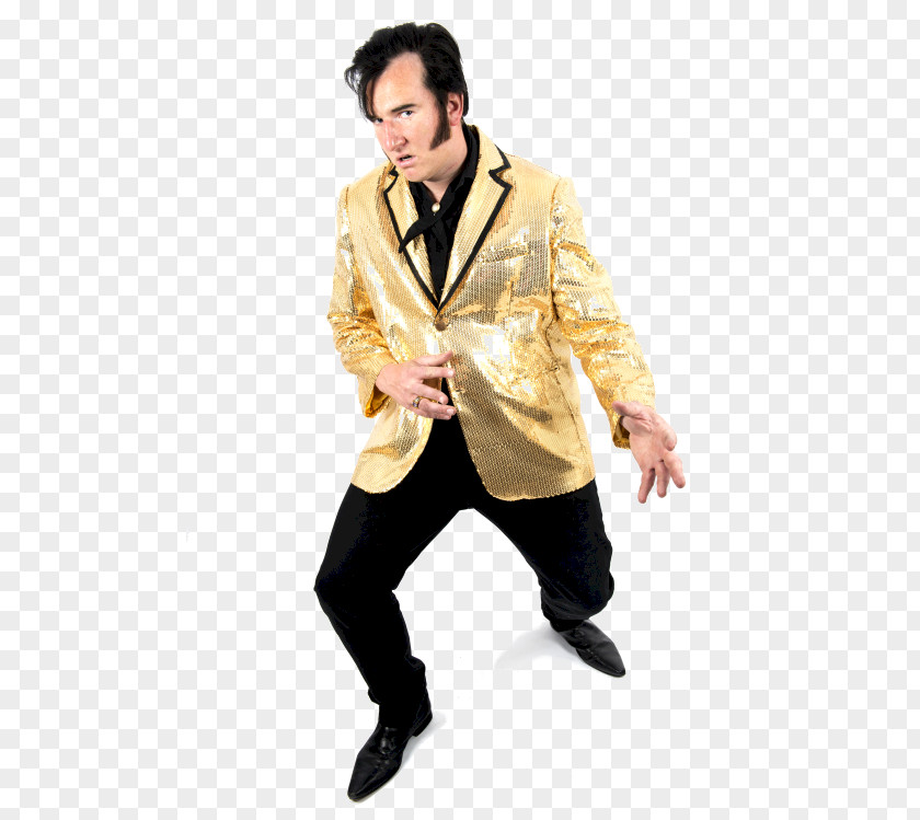 United Kingdom Elvis Presley Impersonator Tuxedo M. PNG