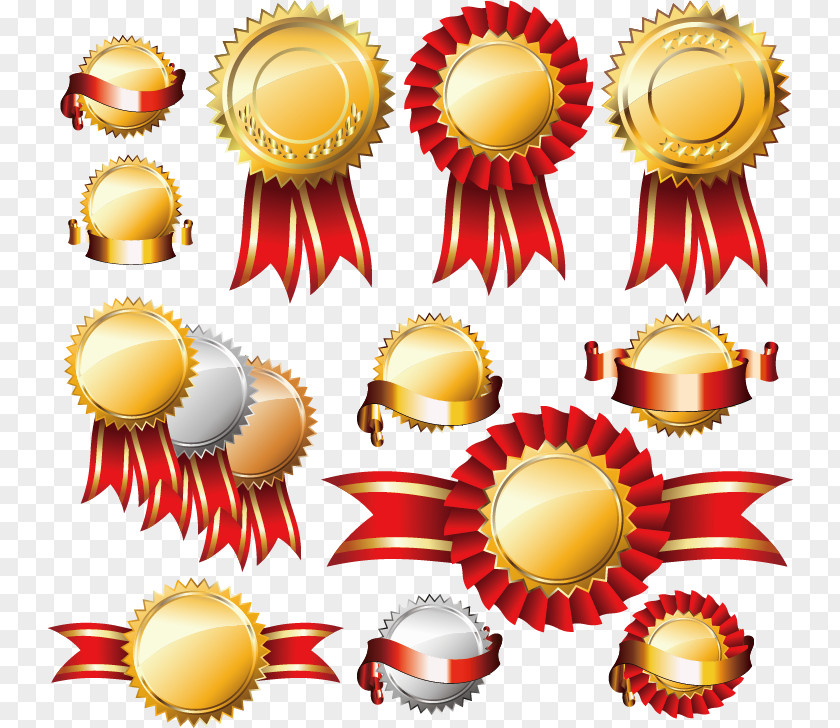 Badge Medal Vector Material Academic Certificate Stock Illustration Diploma Photography PNG