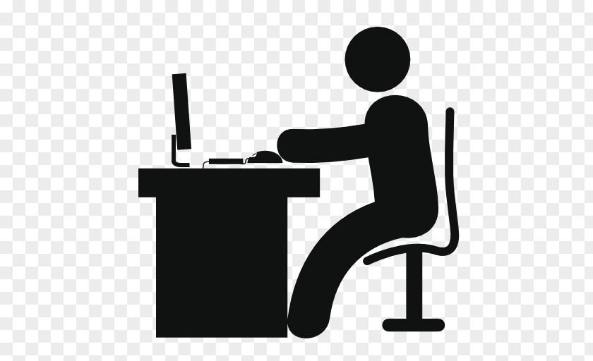 Computer Standing Desk Coworking PNG