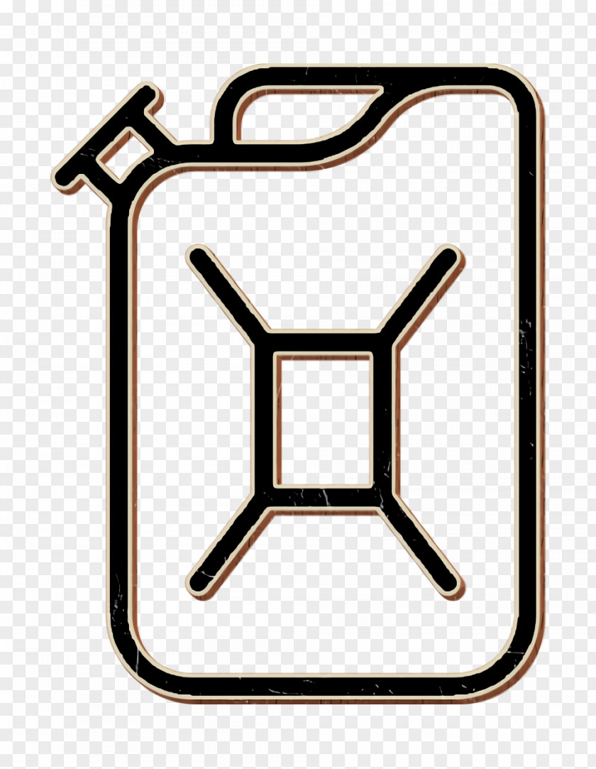 Gas Icon Car Repair Jerrycan PNG