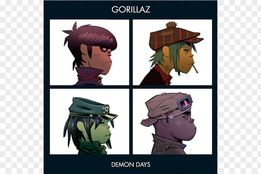 Hiphop Gorilla Demon Days Gorillaz Feel Good Inc. Album Song PNG