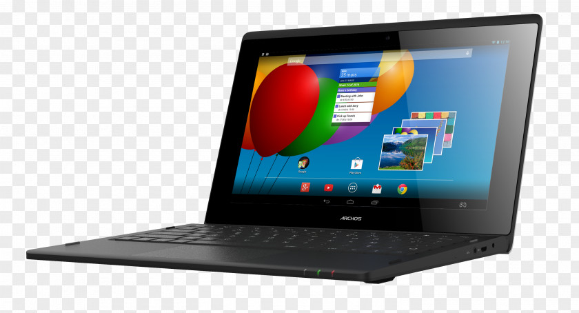 Laptop Archos 101 Internet Tablet Android Computer PNG