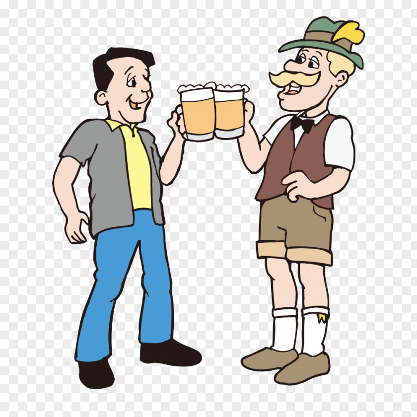 Man Drinking A Toast Euclidean Vector PNG