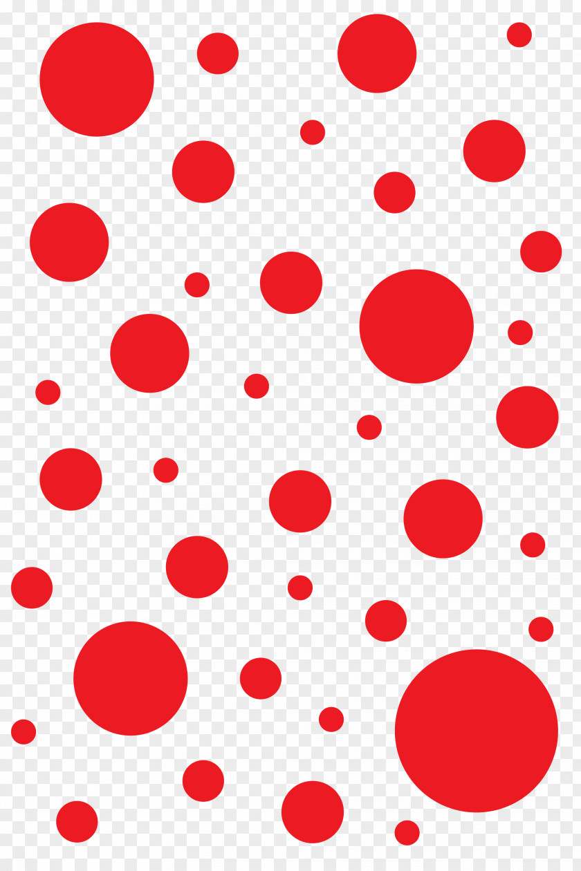 Polka Dots Dot T-shirt Red Designer PNG