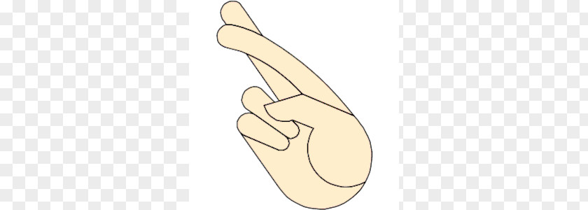 Told Cliparts Crossed Fingers Index Finger Clip Art PNG