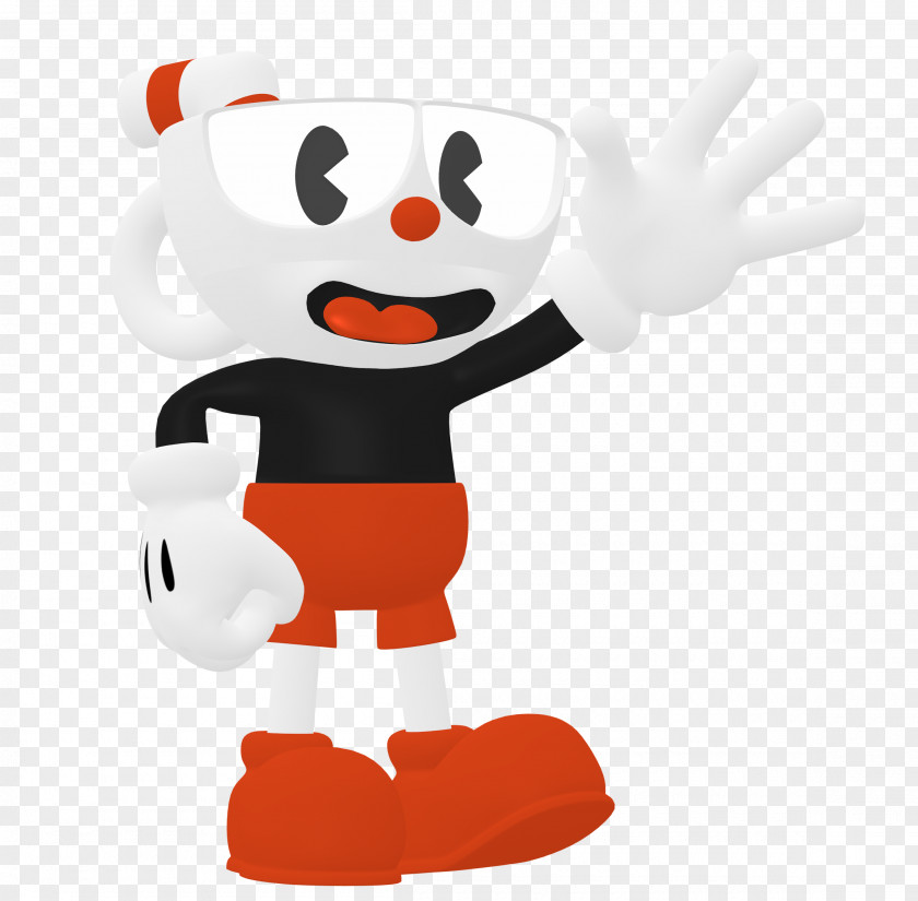 Cuphead Blender Studio MDHR Pixel Art PNG