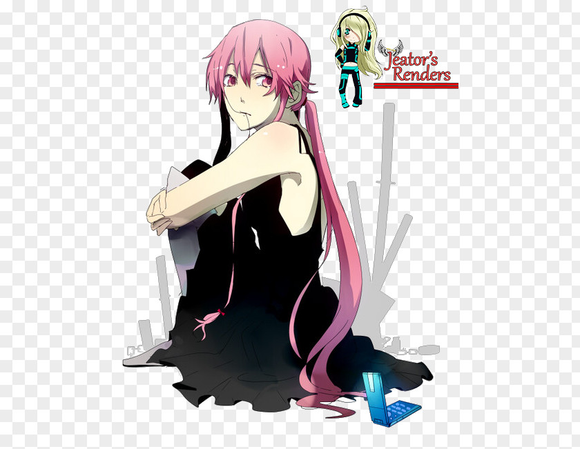 Dress Yuno Gasai Yukiteru Amano Future Diary Little Black PNG