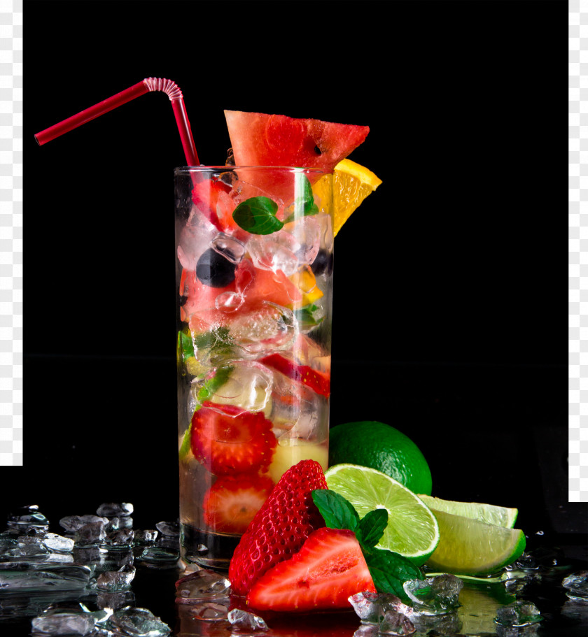 Iced Fruit Juice And Fresh Cups Glass Gefxfchlscocktail Restaurant Cafe Bistro Book PNG