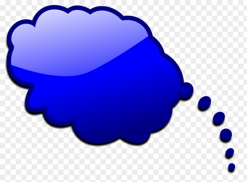 Size Cliparts Speech Balloon Bubble Blue Clip Art PNG