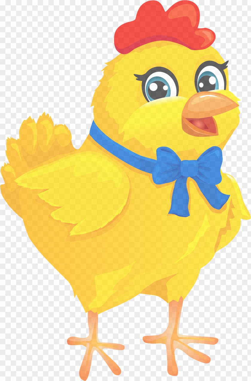 Beak Rooster Cartoon Chicken Yellow Bird PNG