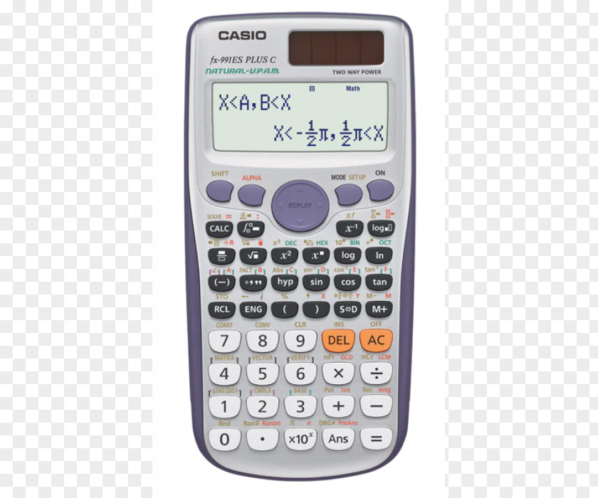 Calculator Casio FX-115ES Plus Scientific FX-300ES PNG