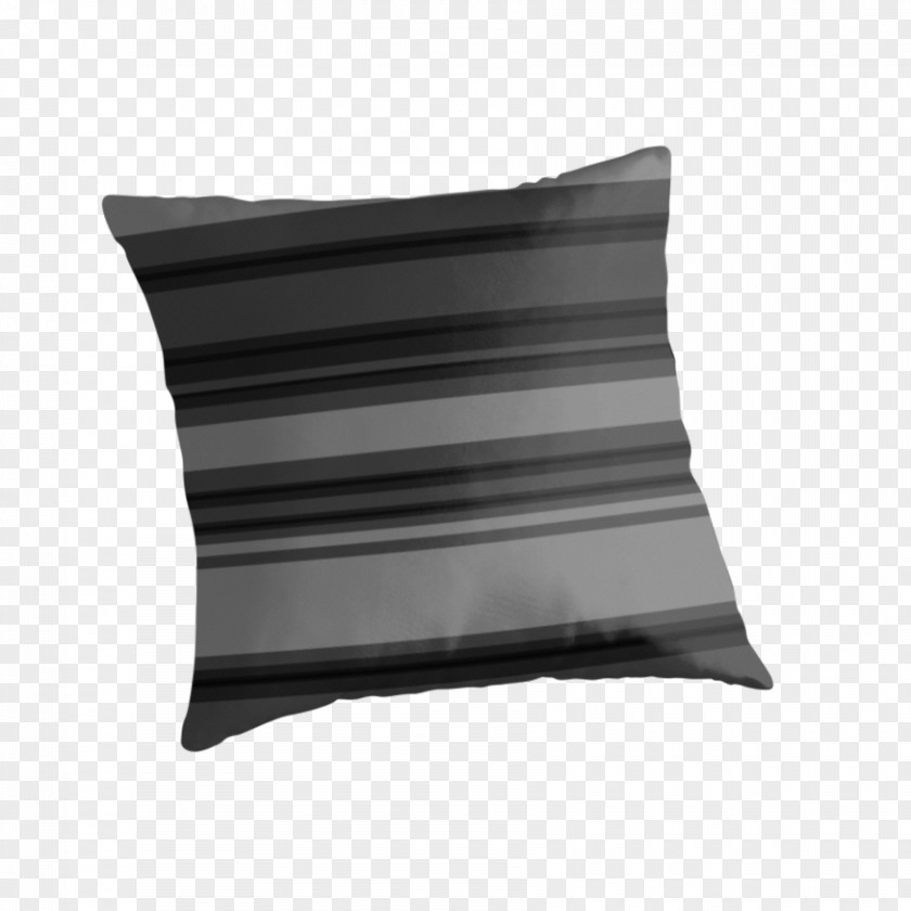 Red And White Stripes Cushion Throw Pillows Rectangle Black M PNG