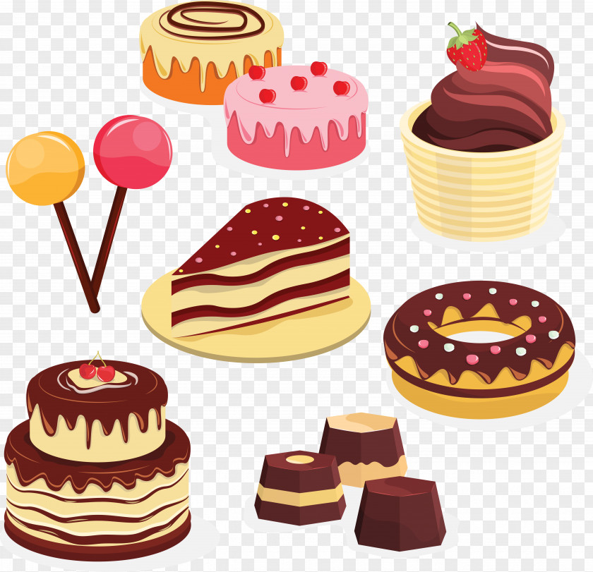 Sweets Torte Cupcake Clip Art PNG