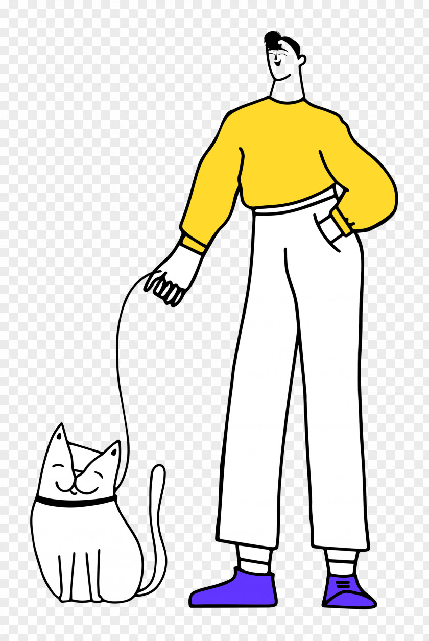 Walking The Cat PNG