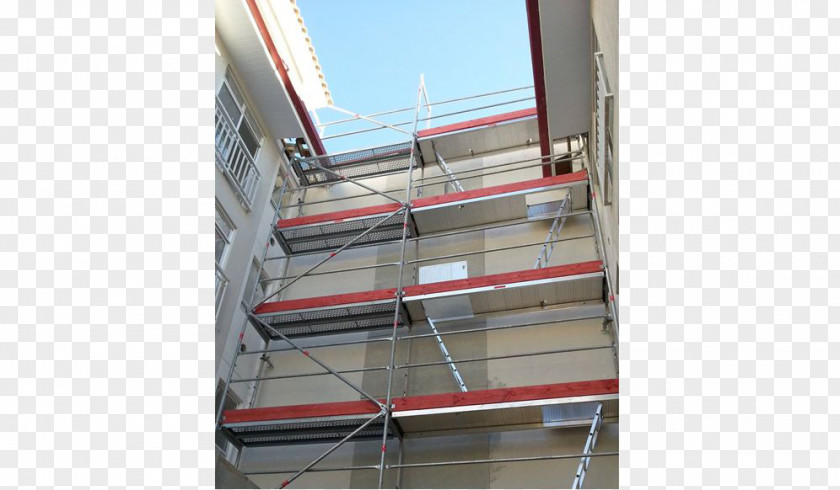 Andaime Steel Facade Ladder Angle Shelf PNG