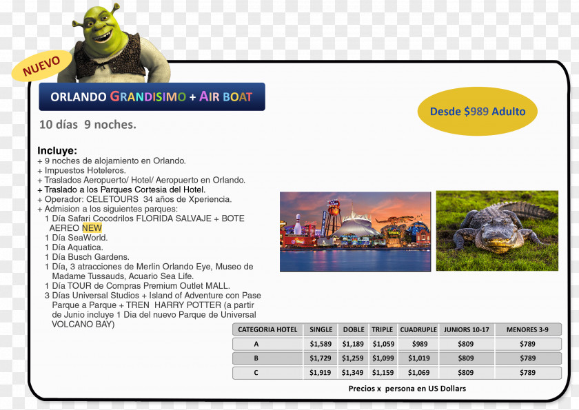 Boat Tour Web Page Shrek Advertising Font PNG