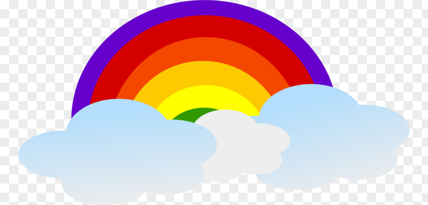 Cloud Rainbow Clip Art PNG